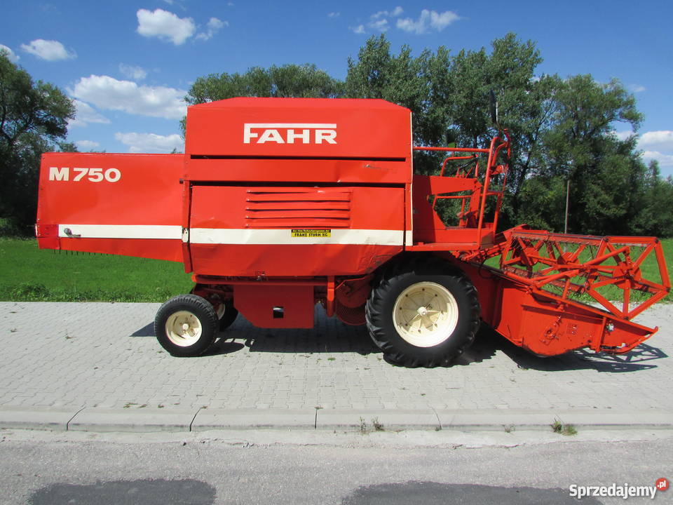 Kombajn zbożowy FAHR M750 z Austrii bizon claas Deutz-Fahr Miechów sprzedam