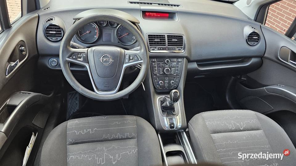 Opel Meriva 17CDTI 110 2011r biała perła met Rej