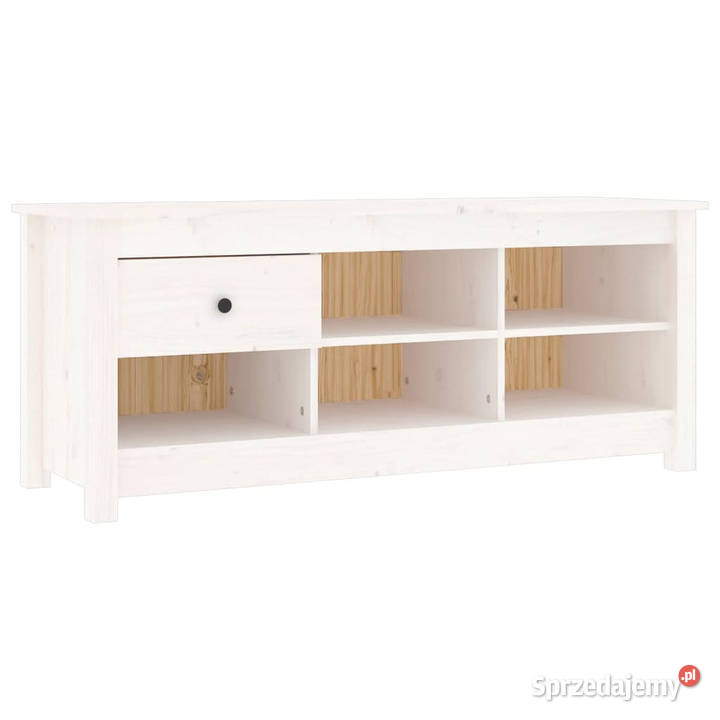 Szafka na buty biała 110x38x455 lite drewno Warszawa