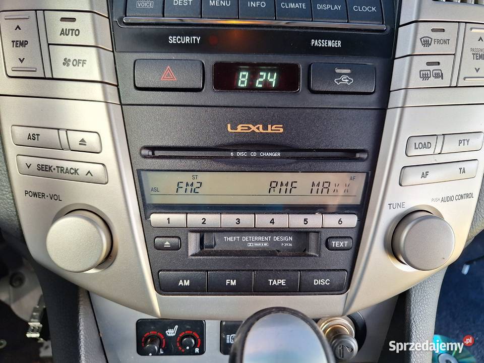 Lexus RX II 0309 radio CD EUROPA 2007r 170 i osobowe Toruń