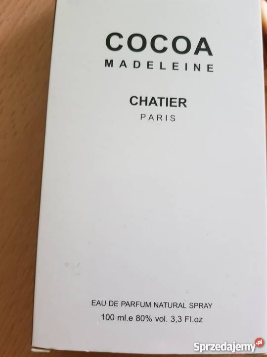 Chatier Cocoa Madeleine Delikatny świeży Perfumy i wody Kielce