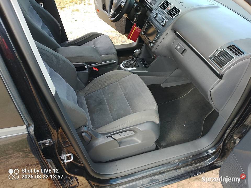 VW TOURAN 20TDI 2012r 170 DSG automat 7 osób Rok produkcji 2013 Kłodzko