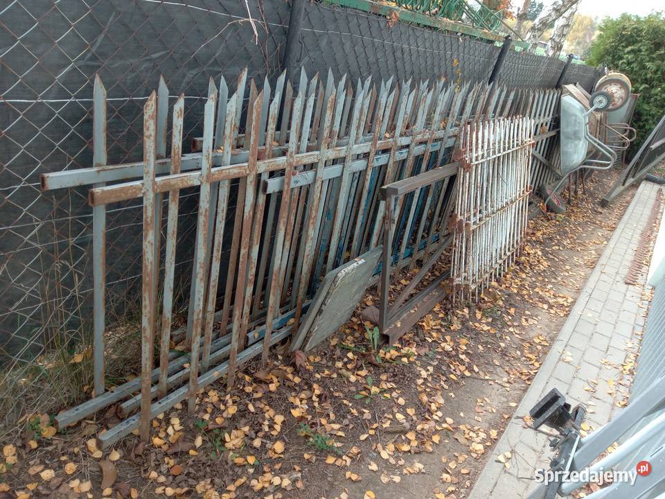 Brama wjazdowa przęsła ogrodzeniowe kraty Świdnik