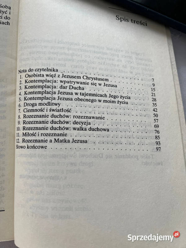 Książka Dar kontemplacji i rozeznania