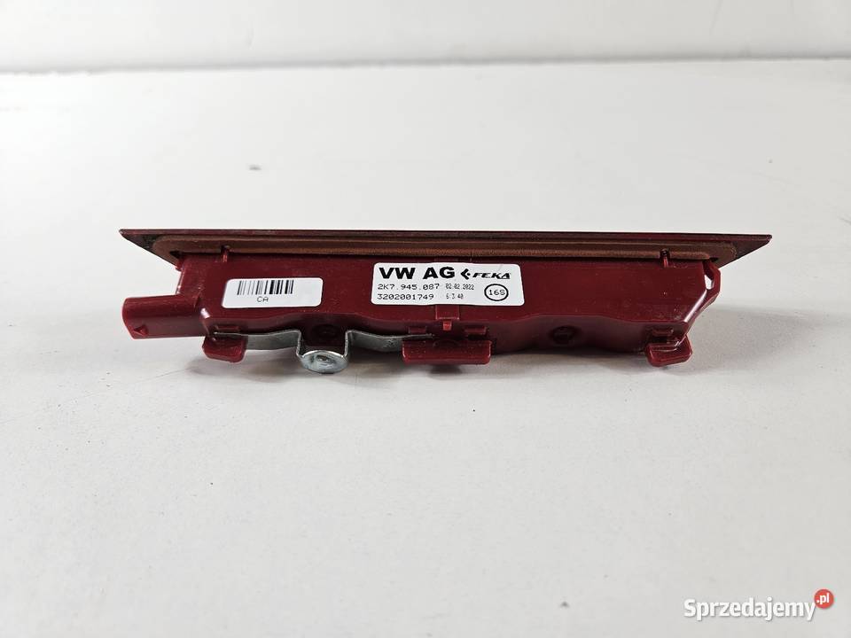 VW CADDY IV 4 ŚWIATŁO STOP TRZECIE 2K7945087 Światła stop wielkopolskie Międzychód