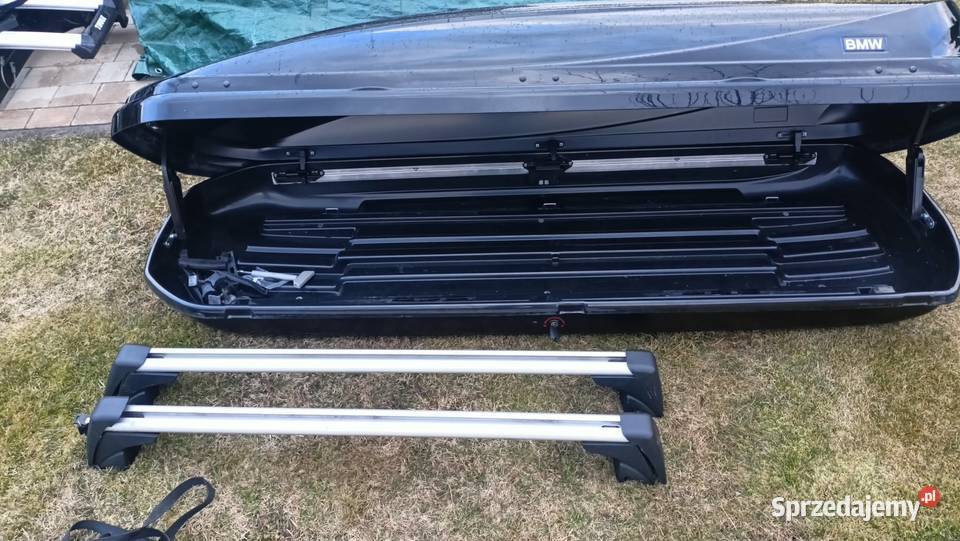 Box dachowy czarny BMW 320 NF belki F11 st Rybarzowice