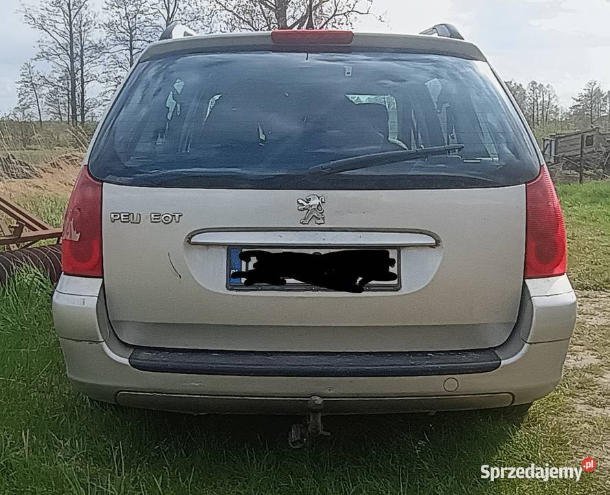 Peugeot 307sw z uszkodzonym silnikiem Abramów
