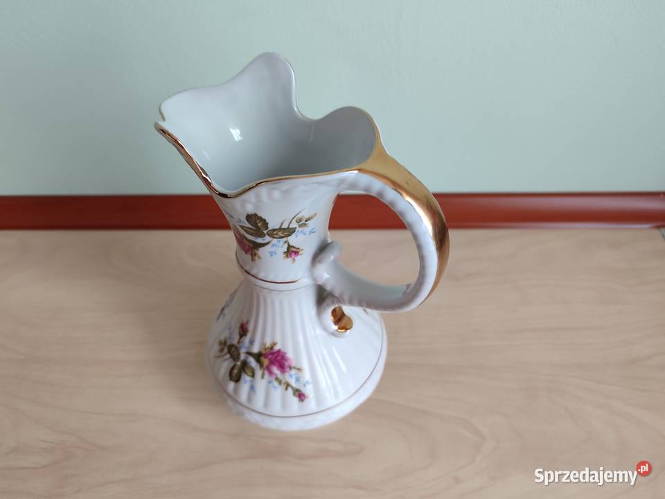 Porcelanowy wazon wazonik dzbanek Chodzież stara Katowice