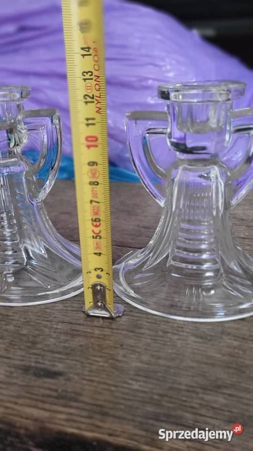 Stare świeczki szkło Porcelana i szkło Ciechanowiec sprzedam