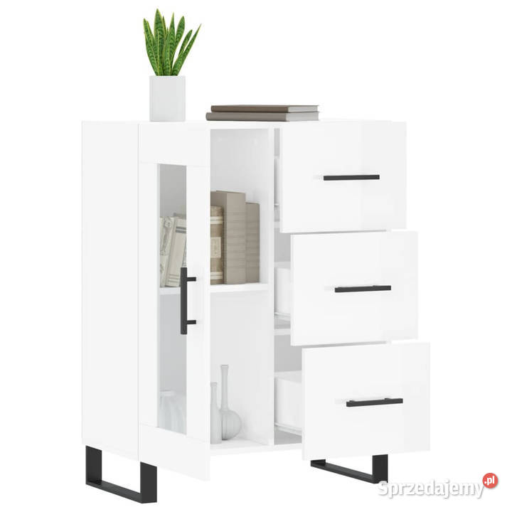 Szafka biała połysk 695x34x90 materiał Warszawa