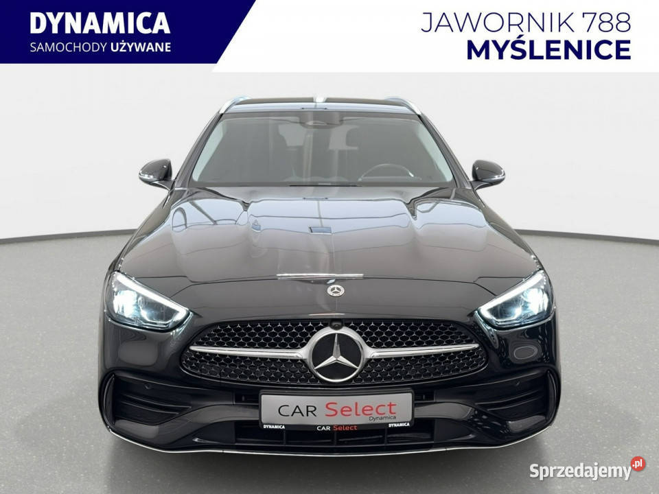 Mercedes C 200 VAT 23 T AMG line 15 mHEV 204 relingi dachowe małopolskie