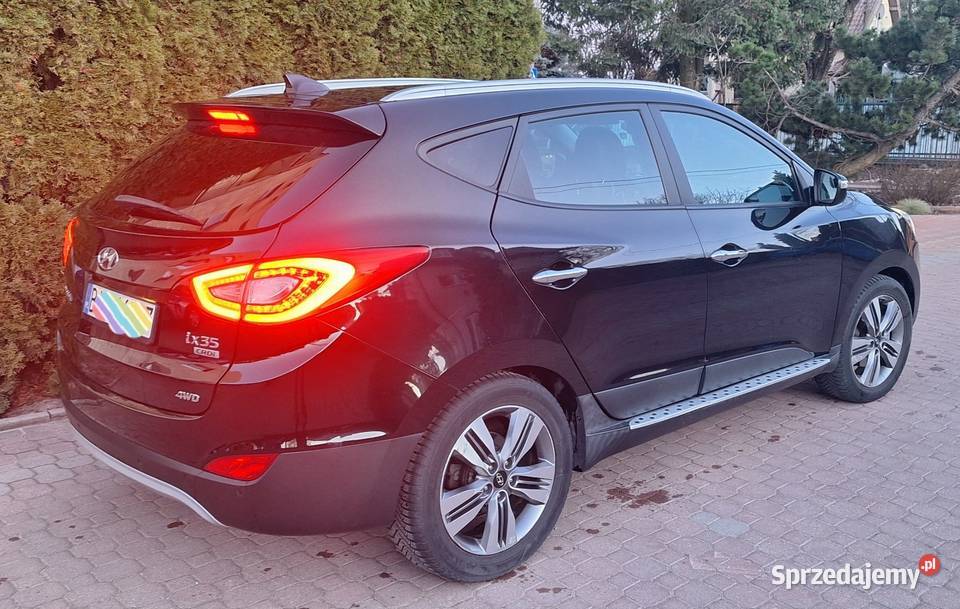 SUV Hyundai ix35 20 Diesel 4x4 Kamera Skóry gniazdo AUX podlaskie Białystok sprzedam