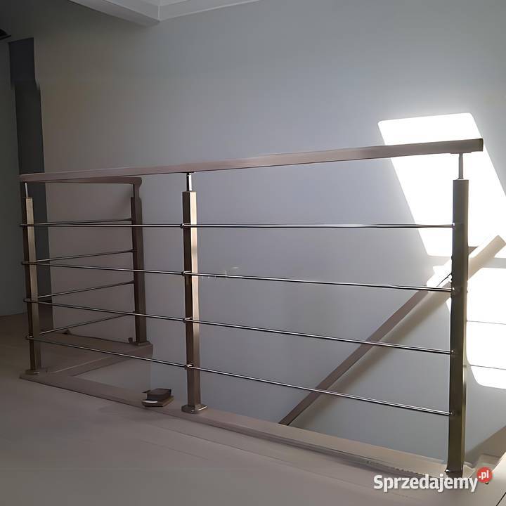 Balustrada Barierka ze Stali Nierdzewnej Schody i balustrady Gdów