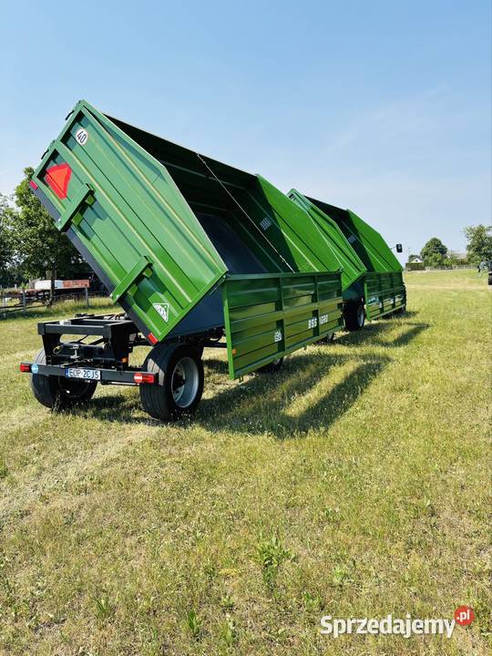 Brandys BSS AGRO 9 ton przyczepa przyczepy Brudzewice