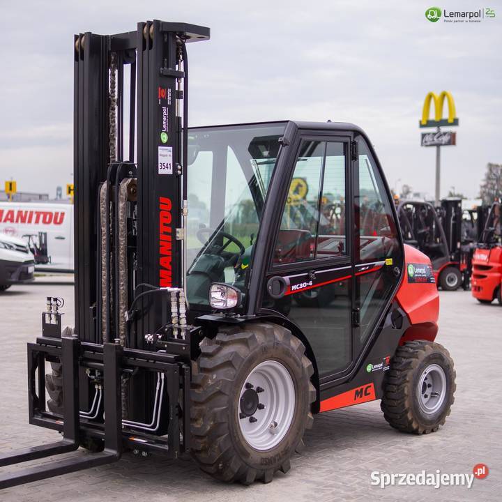 Wózek widłowy terenowy Manitou MC 304 D sprzedam