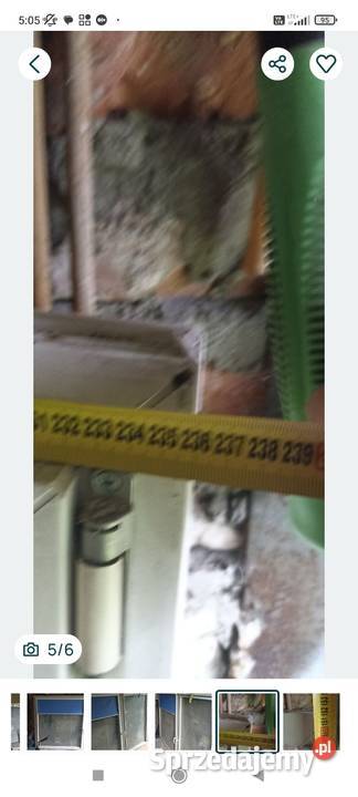 Duże okno 234152 z żaluzjami Dom i Ogród Dąbrowa Górnicza