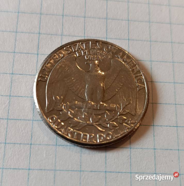 25 CENTÓW QUARTER DOLLAR 1986 P USA Piszczac