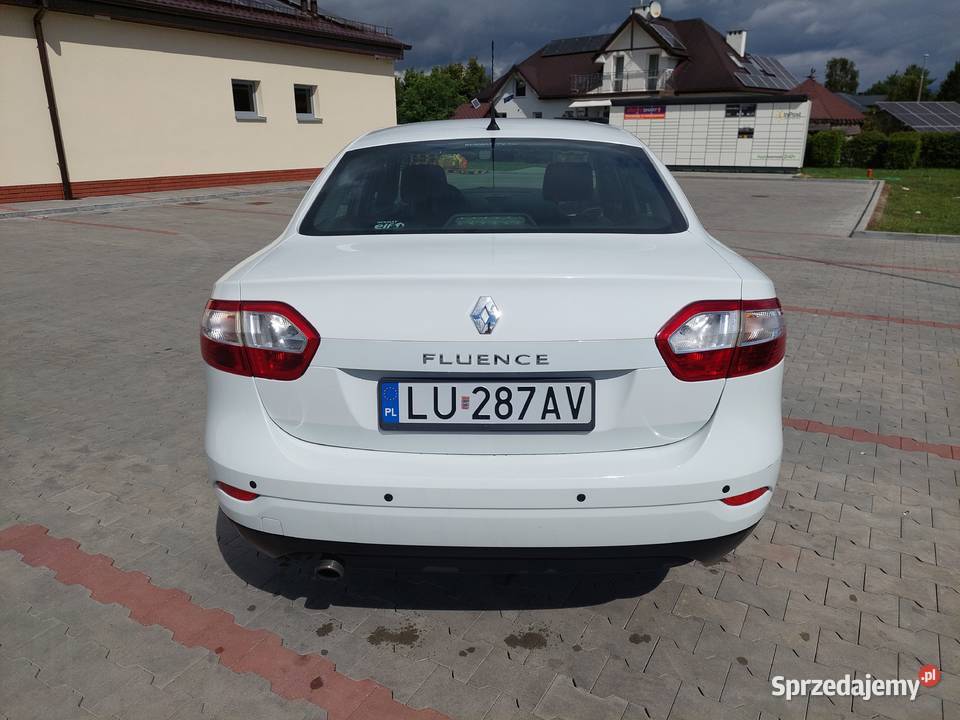 Renault Fluence 16 Benzyna 110 Polski Salon Lift biały Ostróda