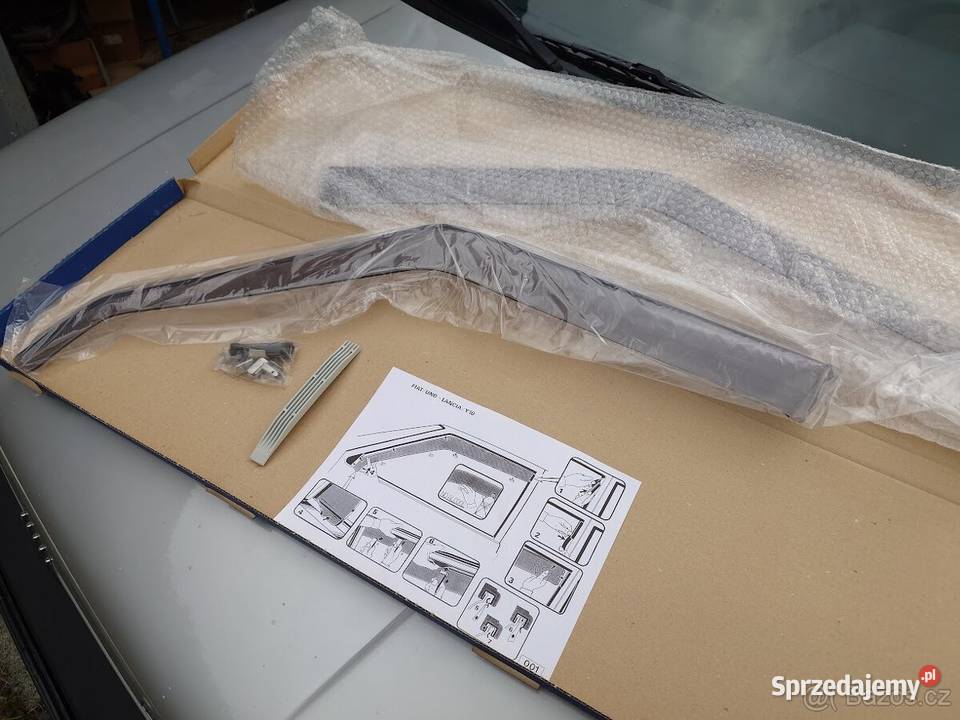 Nos Bnib Fiat Uno Front Door Visors 4P 1277