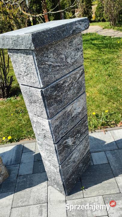 Pustak ogrodzeniowy ogrodzenie łupane bloczek Bloczki