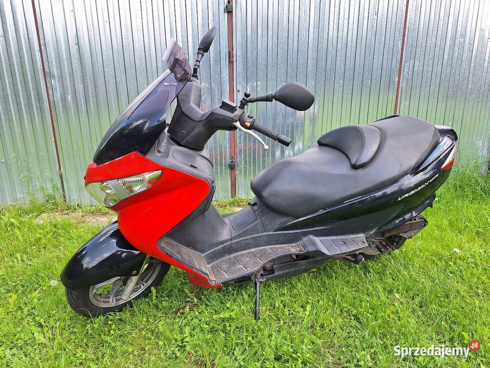 Suzuki Burgman 125 k7 części owiewki siedzenie Motocykle na części Jelenia Góra
