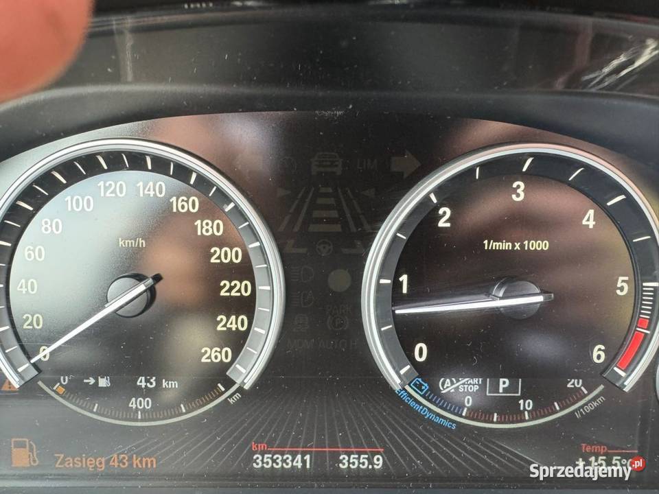 BMW F10 530D xDrive 258 2014r FV 23 Gwarancja 258KM Nisko