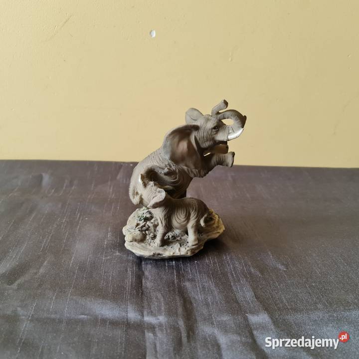 Figurka 2 słoników ceramika Warszawa sprzedam
