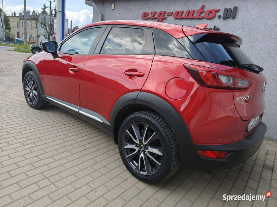 Mazda CX3 bezwypadkowy bogata Gwarancja lakier metallic Zgierz