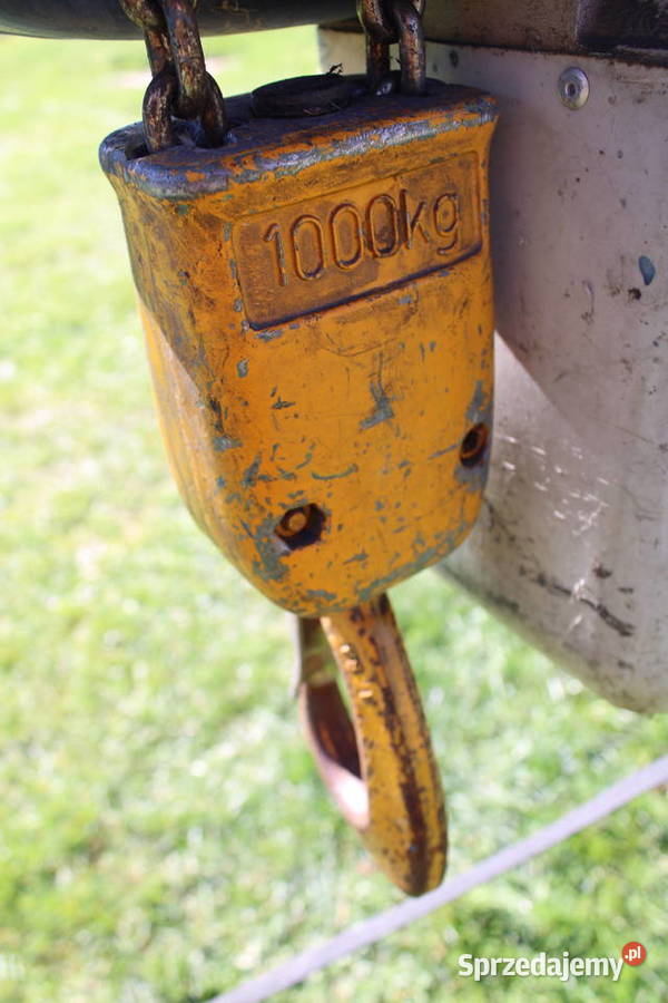 DEMAG PK 5NF WCIĄGARKA WCIĄGNIK NA CZĘŚCI świętokrzyskie Radoszyce