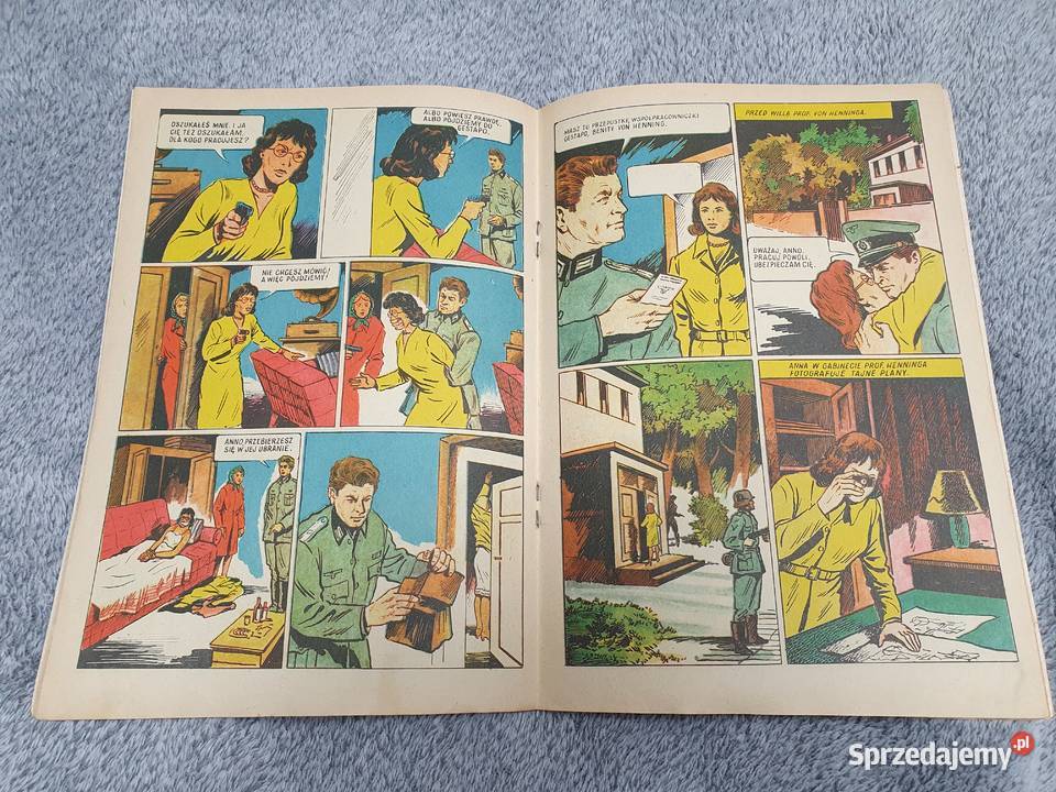 Kapitan Kloss Wsypa 3 wydanie 1 1971 Komiksy pomorskie Gdynia