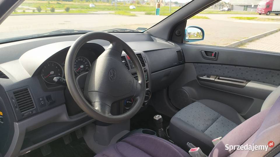 Hyundai Getz 13 Benzyna 2003 r elektryczne szyby lubelskie Lublin sprzedam