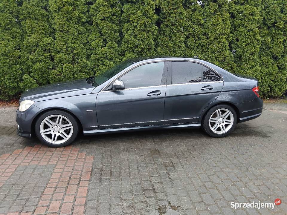 Mercedes W204 220D AMG full parki skóra elfotele VAT marża wielkopolskie Poznań