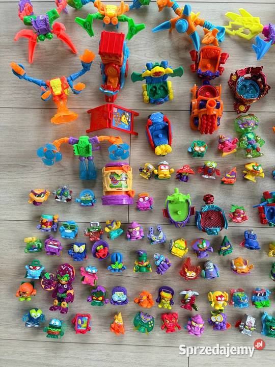Duży zestaw SuperThings SuperZings figurki Kraków