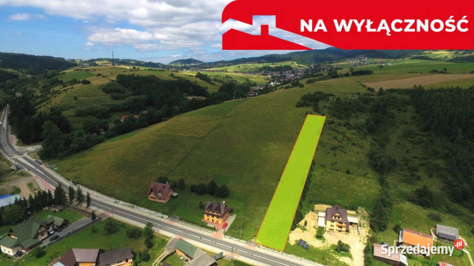 Działka rolnobudowlana Grywałd sprzedam