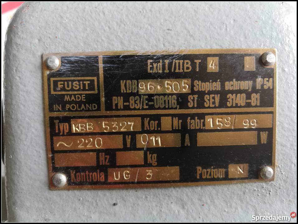 Buczek KBB 5327 220V Dąbrowa Górnicza