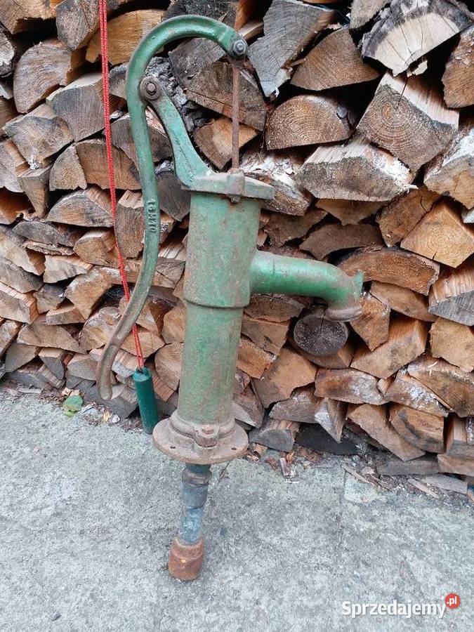 Dekoracja ogrodowaZabytkowaPompa abisynka Barlinek