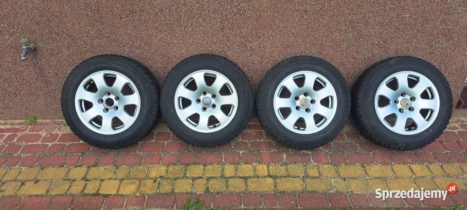 Koła Audi 15 5x112 alu opony zimowe Krasnystaw