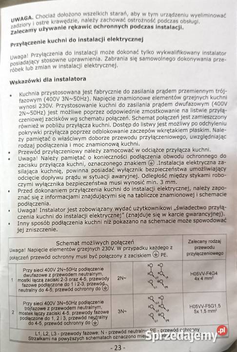 Kuchnia indukcyjna Amica 523IE3325PaHTsKDpXx na Zielona Góra