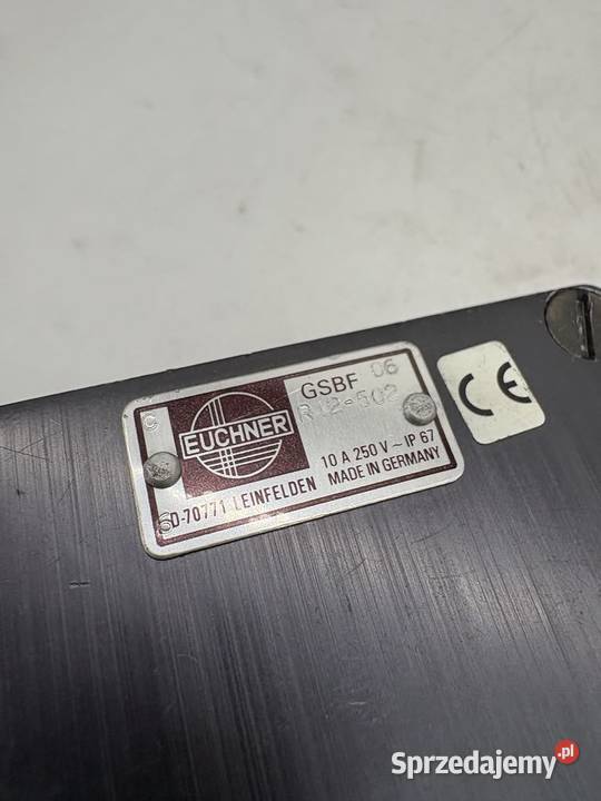 Euchner GSBF 06 R12502 Limit switch Pozostałe Warszawa