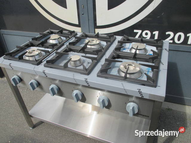 Kuchnia Gazowa 6palnikowa STALGAST 6 Polowa Ostrów Wielkopolski