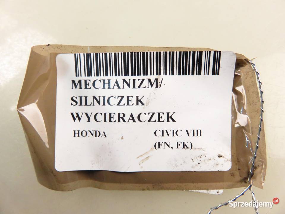 MECHANIZM WYCIERACZEK HONDA CIVIC VIII