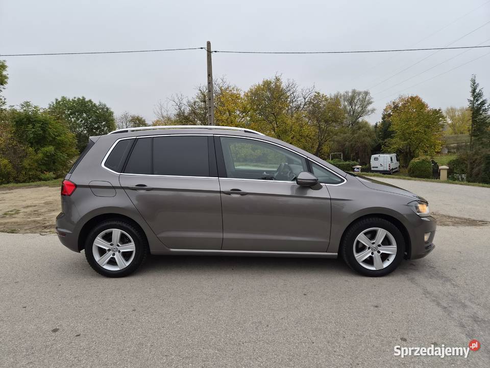 VW Golf Sportsvan 2014r 20D 150 Automat Mały Góra Puławska