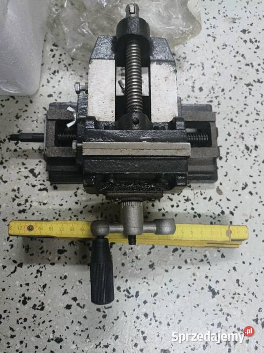 Imadło maszynowe krzyżowe Vice mm75 steel 2ax