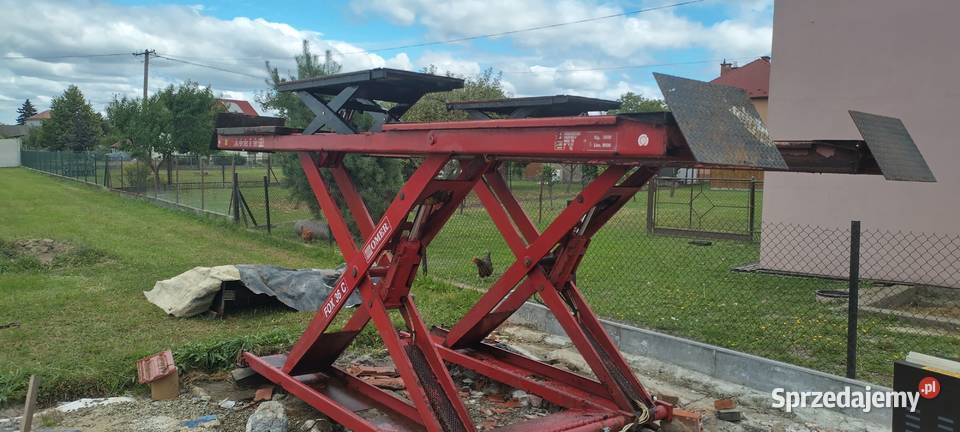 Podnośnik nożycowy najazdowy OMER fox36 Biznes i Przemysł Bochnia