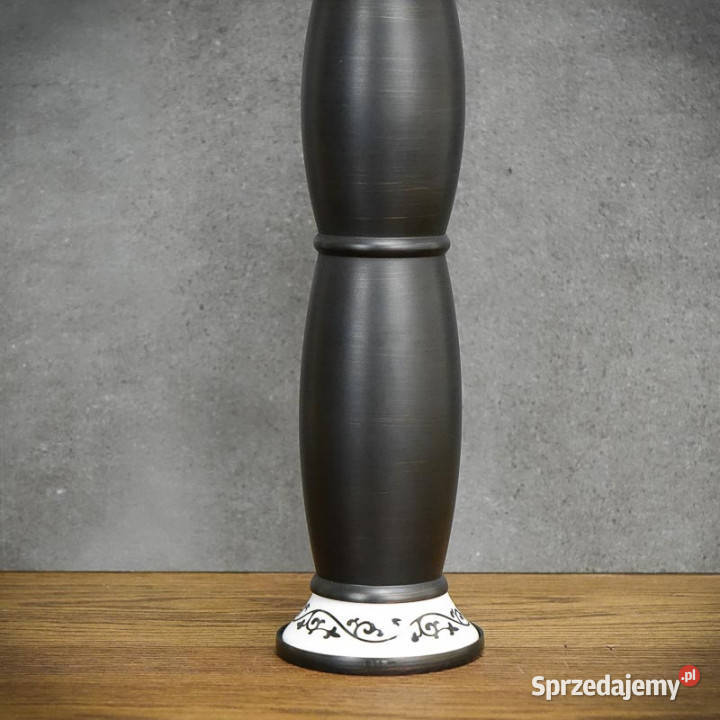 Bateria umywalkowa stojąca czarna LUTON Chmielnik