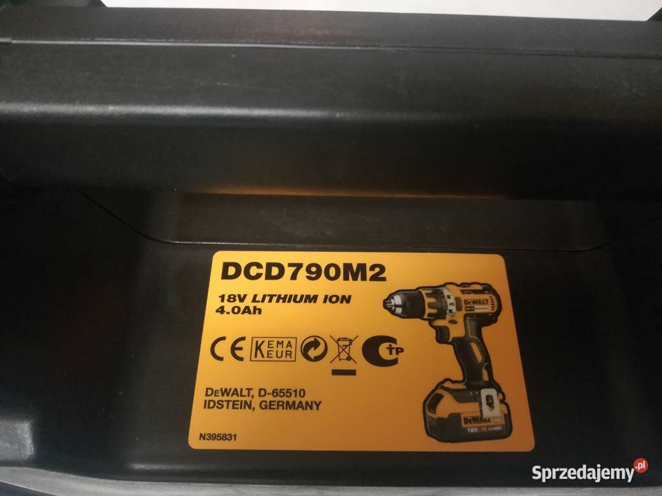 Walizka dewalt dcd 790 jak nowa Bielsko-Biała - Sprzedajemy.pl