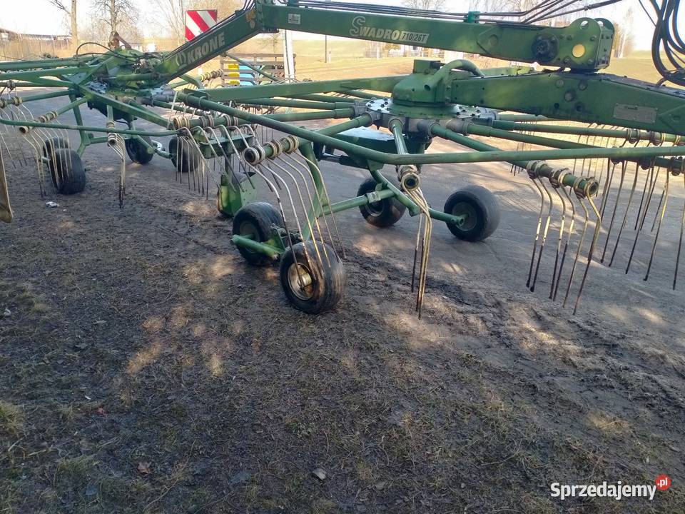 Krone swadro 710 T26 zgrabiarka Zgrabiarki i przetrząsacze sprzedam