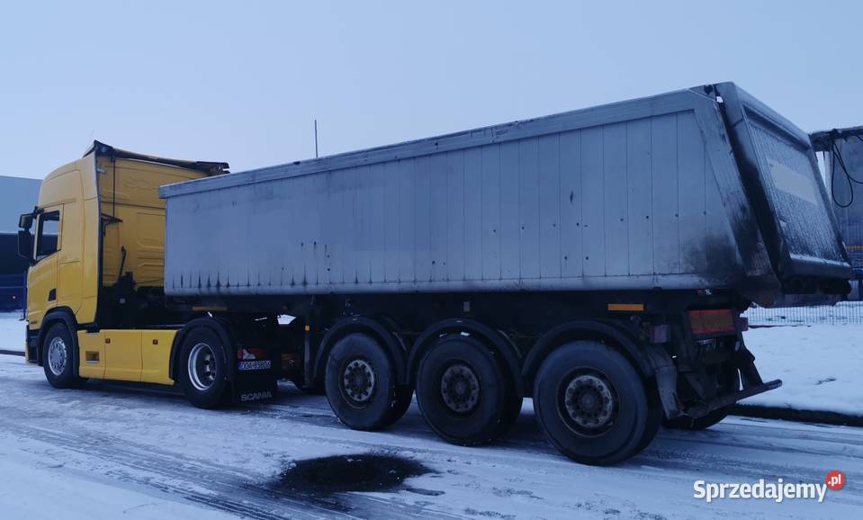 Langendorf 25m3 2005r SAF tarcza naczepa wywrotki Oława