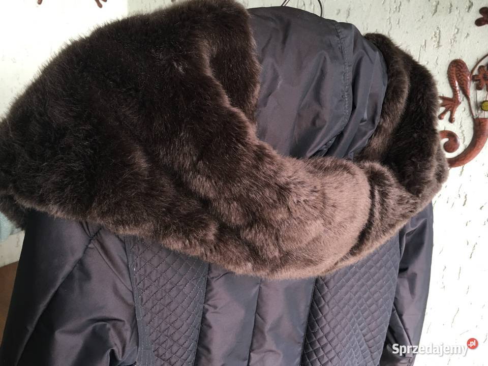 Płaszcz zimowy damski rozmiar 42 Cielimowo