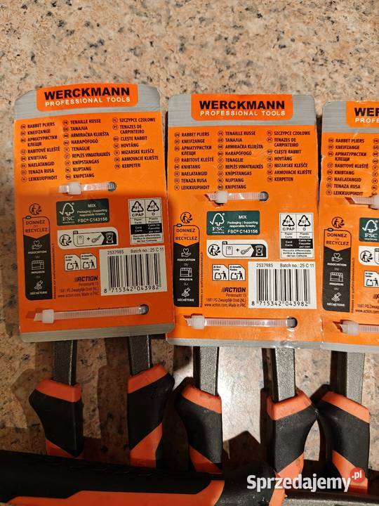Obcęgi czołowe Werckmann Professional Tools 250 Ostrów Mazowiecka